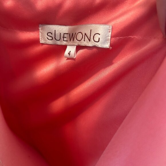 Sue Wong Soutache Asymmetrical Dress Size 4 - Picture 8 of 10